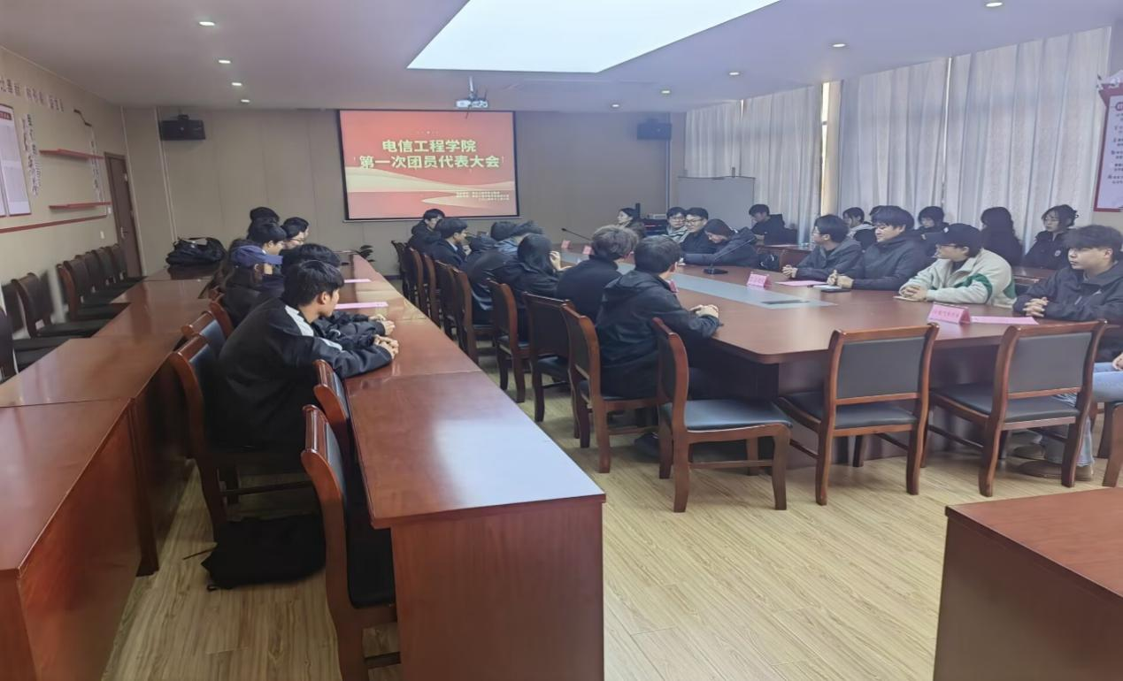 青春启航，梦想飞扬——电信院第一次团员代表大会顺利召开